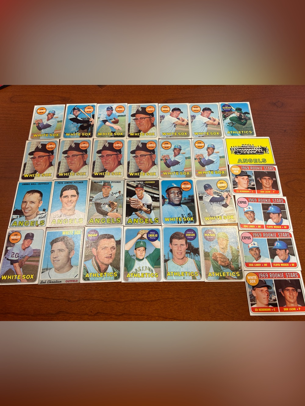 Topps Major League 1960’s Baseball Cards 
(30 Cards)